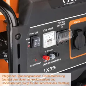 Бензиновий генератор IXES IX-BGS-7100 №2