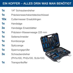 Набор инструментов Scheppach WZK120, 96 шт №5