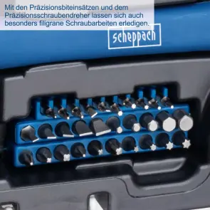 Набор инструментов Scheppach WZK120, 96 шт №9