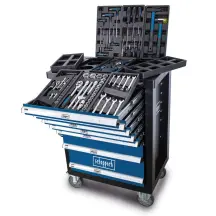 Тележка с инструментами Scheppach TW1100, 70 шт.