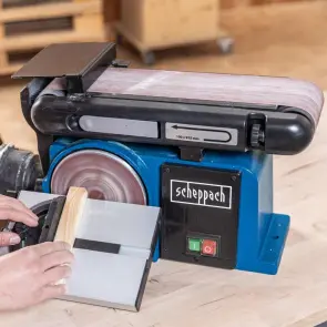 Тарілчасто-стрічковий шліфувальний верстат Scheppach BTS 800 №19