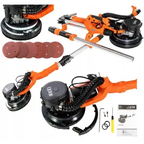 Шліфмашина для стін і стелі Scheppach IX-WS960 LED №12