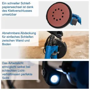 Шліфмашина для стін і стелі Scheppach DS920X №3