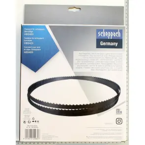 Стрічкове пильне полотно Scheppach 2240x6x0.35x24TPI HBS400 №2