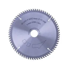 Пильный диск Scheppach HW Ø 210 x 30 2,4 x 1,6 мм / Z72