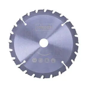 Пильний диск Scheppach HW Ø 160 х 20 х 1,3 мм / Z24 №1