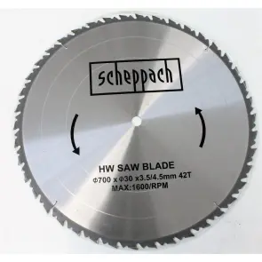 Пильный диск Scheppach HW Ø 700 x 30 x 4,5 x 3,2 мм/Z 42 №2