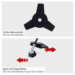 Мотокоса Scheppach BCH3300PB №3