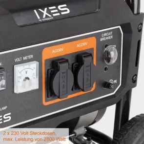 Генератор бензиновий IXES IX-BGS-3100 №2