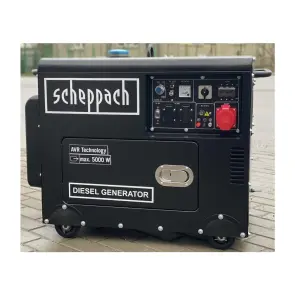 Генератор дизельний Scheppach DGS 5500 Black Edition №4