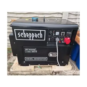 Генератор дизельний Scheppach DGS 5500 Black Edition №15