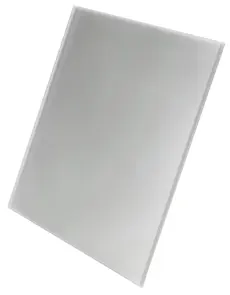 Кришка для вентилятора AirRoxy dRim Glass сріблястий (01-177) №1