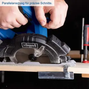 Пила дискова акумуляторна Scheppach C-HCS165-X (без АКБ та ЗП) №9