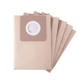 Бумажные мешки Scheppach для пылесосов Scheppach NTS30 Premium, 30 л, 5 шт. №1
