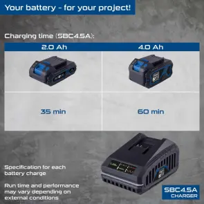 Зарядний пристрій Scheppach SBC4.5A №3
