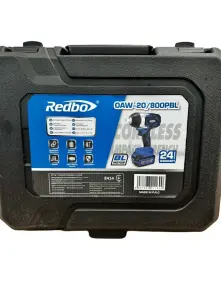ГАЙКОВЕРТ АКУМУЛЯТОРНИЙ REDBO OAW-20/800PBL №8