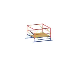 Базовый блок вышки-туры VIRASTAR ПРОФИ 2,0x2,0 м (без стабилизаторов и колес)