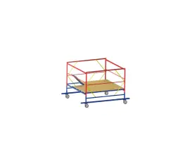 Базовый блок вышки-туры VIRASTAR ПРОФИ 2,0x2,0 м (с колесами)