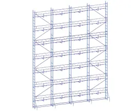 Комплект клино-хомутовых лесов 17,5х14 (М)