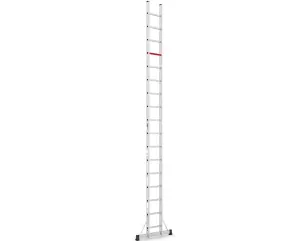 Односекційна алюмінієва драбина Unomax Pro VIRASTAR MONO 17 сходинок №1