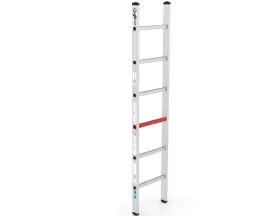 Односекционная алюминиевая лестница Unomax Pro VIRASTAR MONO 6 ступеней