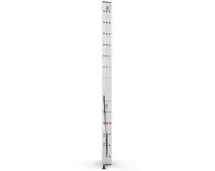 Трьохсекційна алюмінієва драбина VIRASTAR Triomax Pro 3x14 сходинок №4