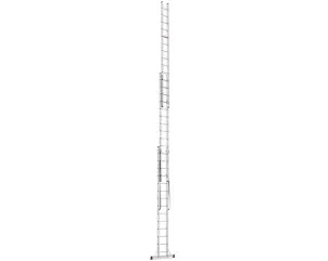 Трьохсекційна алюмінієва драбина VIRASTAR Triomax Pro 3x14 сходинок №5