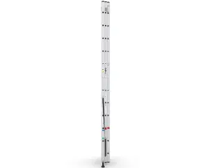 Трьохсекційна алюмінієва драбина VIRASTAR Triomax Pro 3x12 сходинок №4