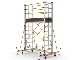 Телескопическая вышка-тура VIRASTAR TELESAFE XL 2x11 ступеней №1