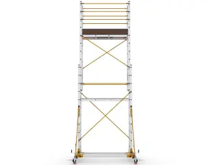 Телескопическая вышка-тура VIRASTAR TELESAFE XL 2x11 ступеней №4