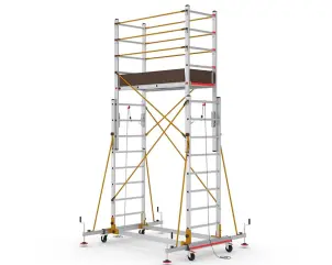 Телескопическая вышка-тура VIRASTAR TELESAFE XL 2x8 ступеней №2