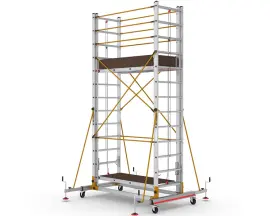 Телескопическая вышка-тура VIRASTAR TELESAFE XL 2x13 ступеней