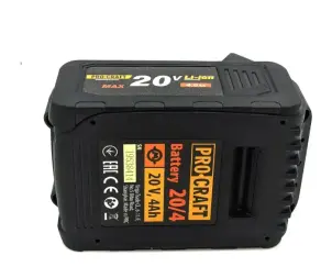 БАТАРЕЯ PRO-CRAFT 20/4 (4 контакта) без уп. №4