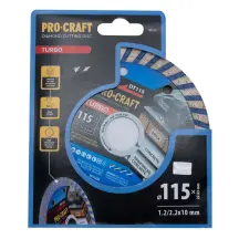 Алмазный диск Procraft DT115 115мм 22,23мм 2.2 мм