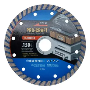 Алмазный диск Procraft DT150 150мм 22,23мм 2.4 мм №2