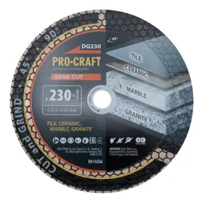 Алмазный диск Procraft DG230 230мм 22,23мм 3.1 мм №2
