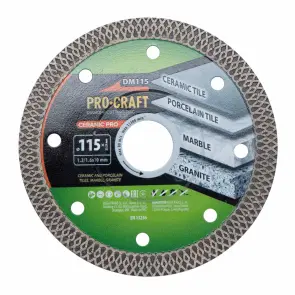 Алмазный диск Procraft DM115 115мм 22,23мм 1.6 мм №2