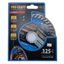 Алмазний диск Procraft DT125 125мм 22,23мм 2.2 мм