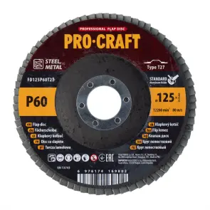 Диск пелюстковий Procraft FD125P60T27 UNIVERSAL №1