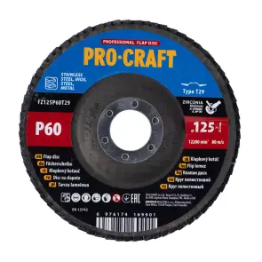 Диск лепестковый Procraft FZ125P60T29 UNIVERSAL №1