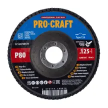 Диск лепестковый Procraft FZ125P80T29 UNIVERSAL