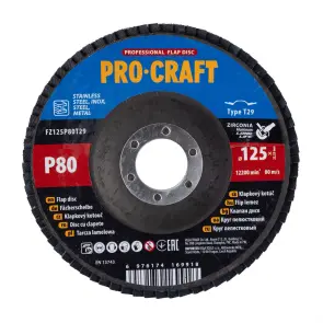 Диск пелюстковий Procraft FZ125P80T29 UNIVERSAL №1