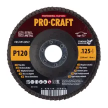 Диск лепестковый Procraft FD125P120T27 UNIVERSAL