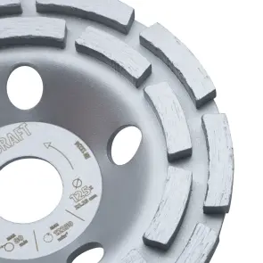 Шлифовальная алмазная чашка Procraft WR125 125мм 22.23 №2