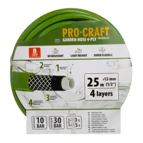 Шланг садовий Procraft PR-4GH1325 1/2" 25 м №1