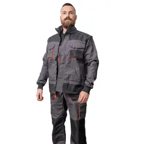 Куртка робоча зимова VIKING, сіро-чорна, розмір 48 №3