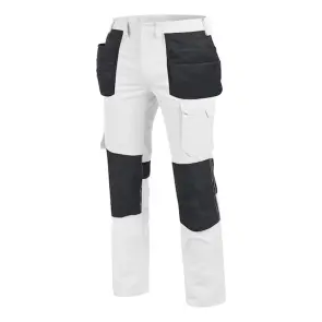 Штани робочі CETUS, білі, розмір 60 №1