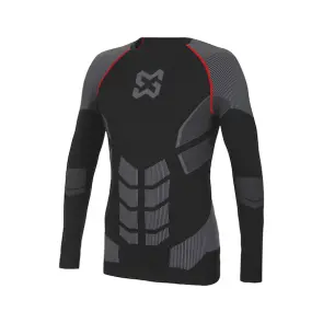 Термофутболка з довгим рукавом ACTIVE, чорна/сіра, розмір XXL/3XL №1
