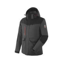Куртка зимняя STRETCH X, утепленная, антрацит, размер 6XL купить