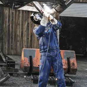Штани для зварювальника MULTINORM, сині, розмір 50 №5